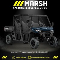 Traxter HD10 MAX XU 1000 T 2025 Model - Can-am Main Dealer - Reserve NOW!