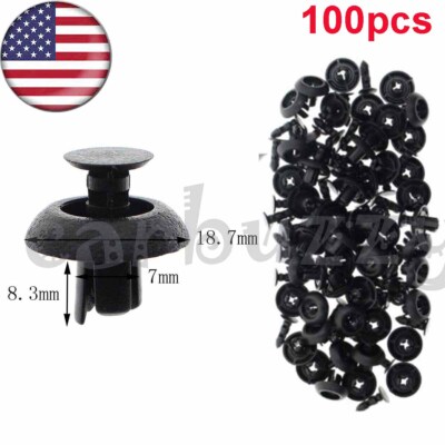 100 pcs for Toyota LEXUS ES300 IS250/350 GS LS GX Engine Cover Clips 90467-07211
