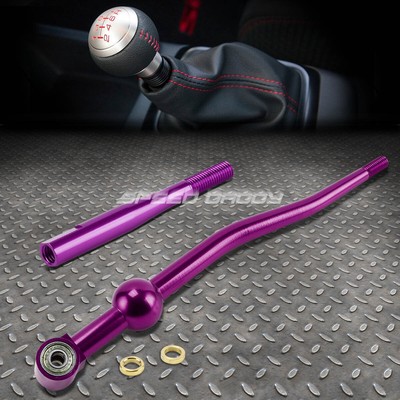 КОРОТКОХОДНЫЙ ПЕРЕКЛЮЧАТЕЛЬ ПЕРЕДАЧ С ДВОЙНЫМ ИЗГИБОМ T6061 MT PURPLE + КОМПЛЕКТ УДЛИНИТЕЛЕЙ НА 3,5 ДЮЙМА ДЛЯ EK EG DB DC