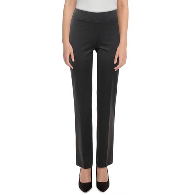 

Kasper Womens Pull On Trousers Professional Straight Leg Pants BHFO 9964, Chocolate combo, 10811104