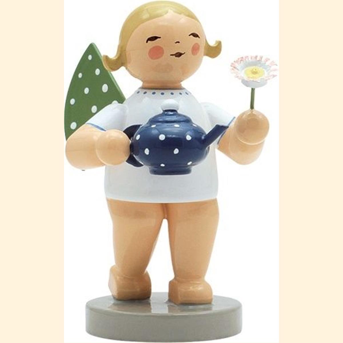 Wendt & Kühn Grünhainichener Engel mit Kanne und Blume, 650/152, blond/braun