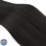 24 26 28 Inch #1B Yaki Straight Bundles Human Hair 3 Bundles Brazilian Remy Hair 100 Grams/Bundle 10A Grade Unprocessed Virgin Hairs Kinky Straight Bundle Weaves Extensions
