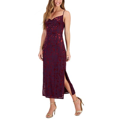 Длинное свадебное коктейльное и вечернее платье с бархатной отделкой Taylor Womens BHFO 4426