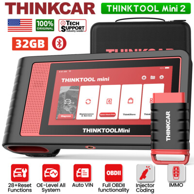 Thinktool Mini2 All System Diagnostic Tool Auto OBD2 Scanner Key Code CANFD