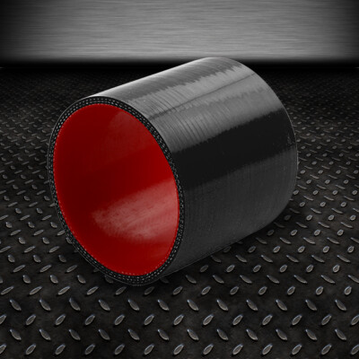 2,5 3-СЛОЙНЫЙ ПРЯМОЙ ТРУБОПРОВОД ТУРБОНАДДУВА/ВПУСКА/ПРОМЕЖУТОЧНОГО ОХЛАДИТЕЛЯ, СИЛИКОНОВЫЙ СОЕДИНИТЕЛЬНЫЙ ШЛАНГ ЧЕРНОГО ЦВЕТА