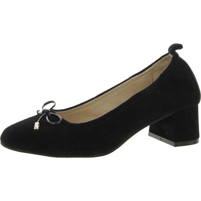 

Jack Rogers Женские черные кожаные туфли-лодочки без шнуровки 7,5 средний (B,M) BHFO 2544, Черный, BHFO