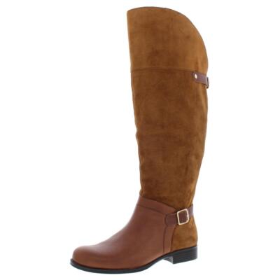 Naturalizer Womens January Wide Calf Tall Over-The-Knee Boots Heels BHFO 1216