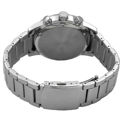 Pre-owned Citizen Chronograph Eco-drive Blue Dial Men's Watch Ca0748-80l