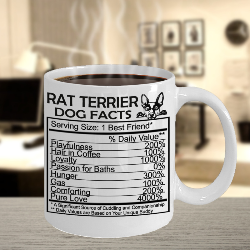 Rat Terrier Dog,Ratting Terrier,Decker Giant,Ratties,Rat Terriers,Cup,Mugs