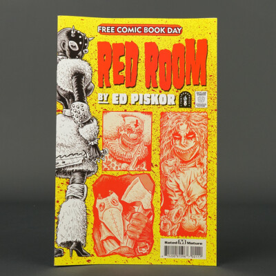 RED ROOM Fantagraphics Comics 2021 FCBD APR210023 (W/A/CA) Piskor