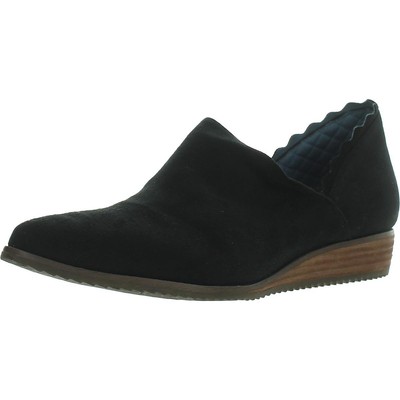 

Женские черные замшевые лоферы Dr. Scholls Kaley на танкетке 9, средний (B,M) BHFO 8664, Черный
