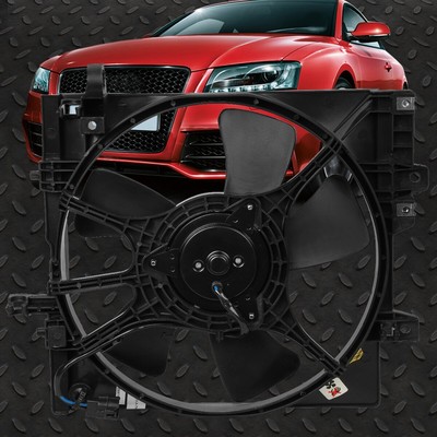 FOR 99-02 SUBARU FORESTER IMPREZA OE STYLE RADIATOR COOLING FAN KIT SU3115105