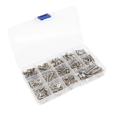 NEW Powerhobby Stainless Steel Screws Set Box FOR Traxxas E-Revo 380pcs