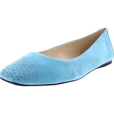 

Женские балетки Nine West Aloha синие 9,5 средний (B,M) BHFO 1471, Medium blue, Aloha
