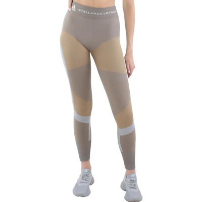 

Женские коричневые эластичные спортивные леггинсы Adidas Stella McCartney  BHFO 2308, Коричневый