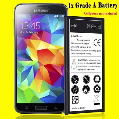 Long Life 6820mAh Replacement Battery for Samsung Galaxy S5 SM-G900T1 SmartPhone
