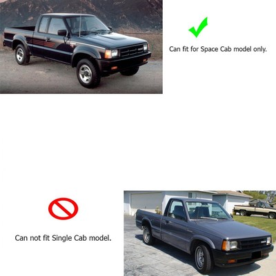 Front Outer Inner Door Belt Weatherstrip Seal For Mazda B2000 B2200 B2600 Pickup