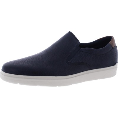 

Мужские темно-синие кожаные лоферы Rockport 8.5 Medium (D) BHFO 8868, Navy, CI5274