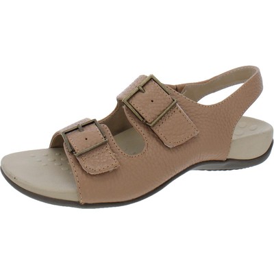 

Женские кожаные спортивные сандалии Vionic Albie Tan, ширина 7 (C,D,W) BHFO 0690, Macaroon, Albie