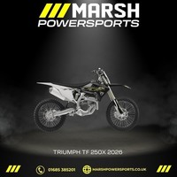 Triumph TF 250X 2026 - Triumph Dealers -LOW 5.9% APR Finance + 1,400 OFF