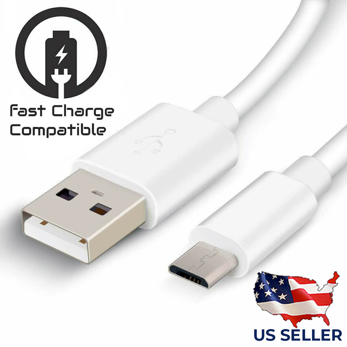 20FT Micro USB Power Charger Cable for Arlo Pro, Pro 2, Wyze Cam Security Camera