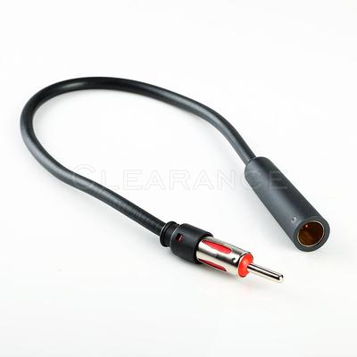 12'' Universal Male Female Car AM FM Antenna Extension / Extender Cable (1 ft.)
