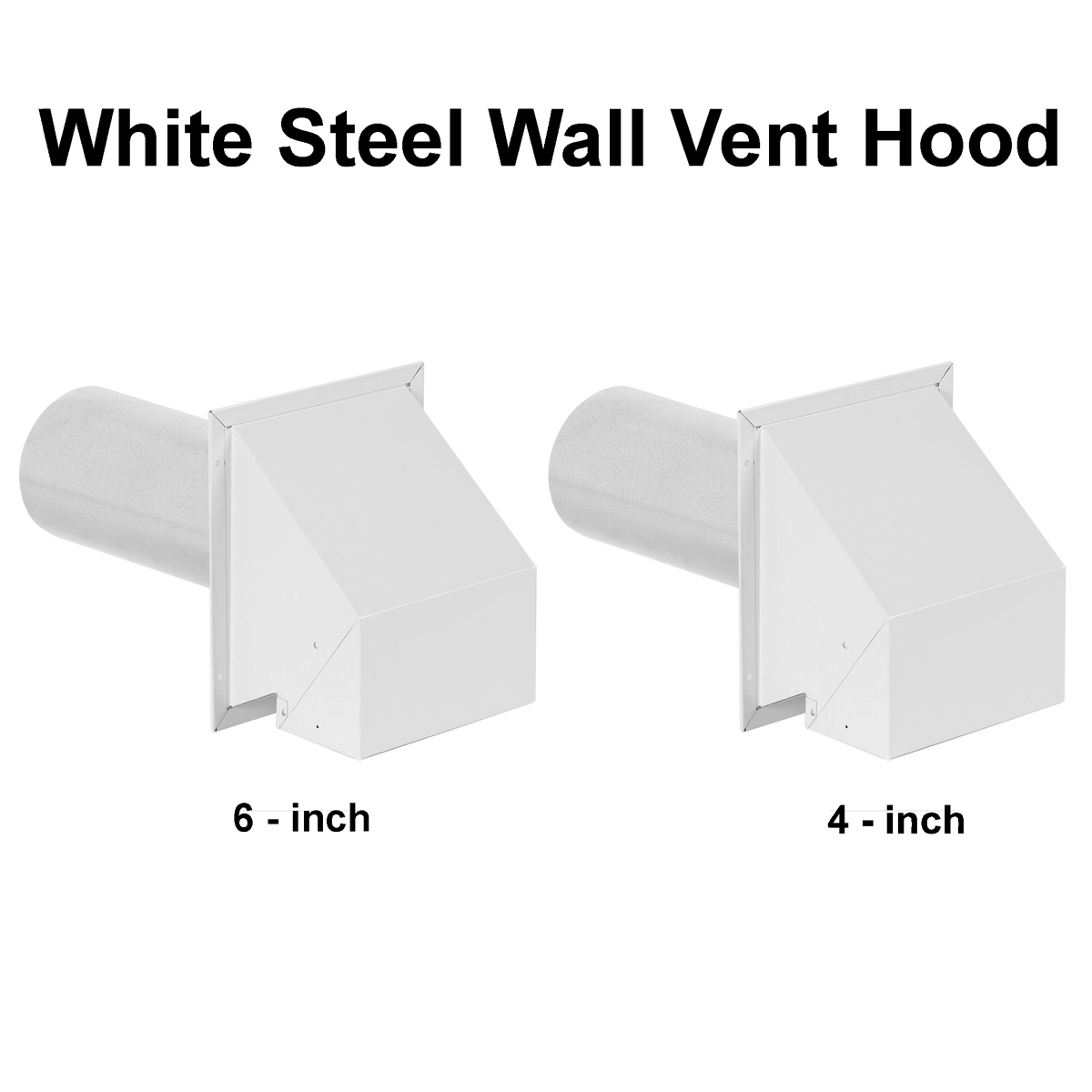 6 Range Hood Wall Exhaust Vent Rangehood