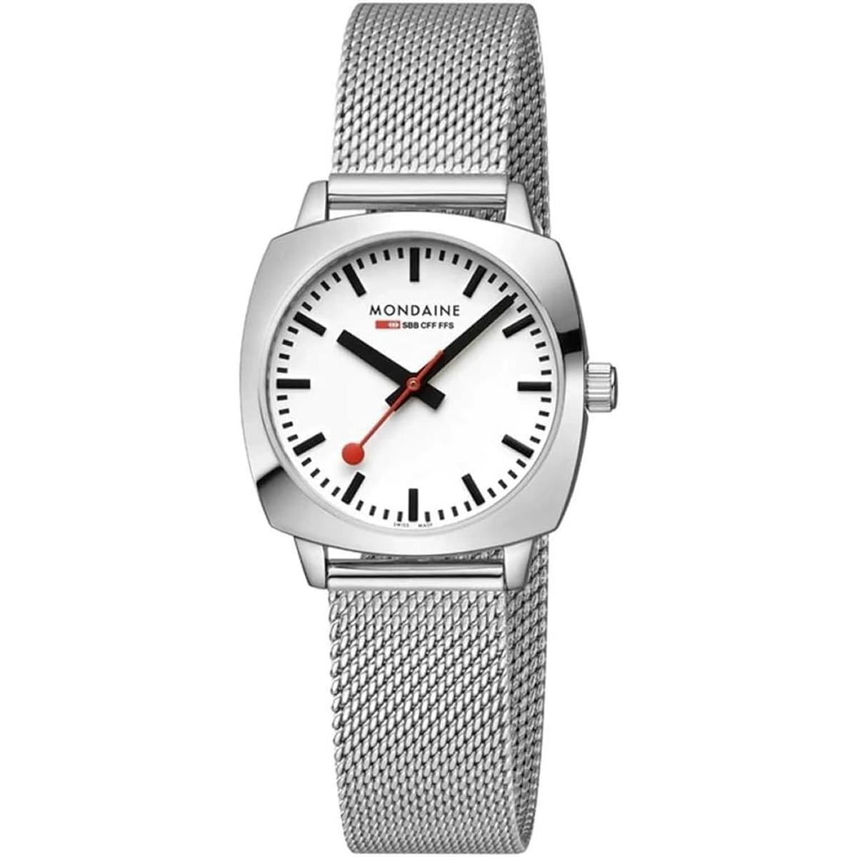 Pre-owned Mondaine Women's Watch Classic Wrist Watch 1 7/32in Msl.31110.sm Stainless Steel