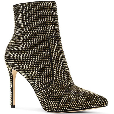 Женские ботильоны-ботильоны MICHAEL Michael Kors Rue Gold 6.5 среднего размера (B,M) BHFO 7556