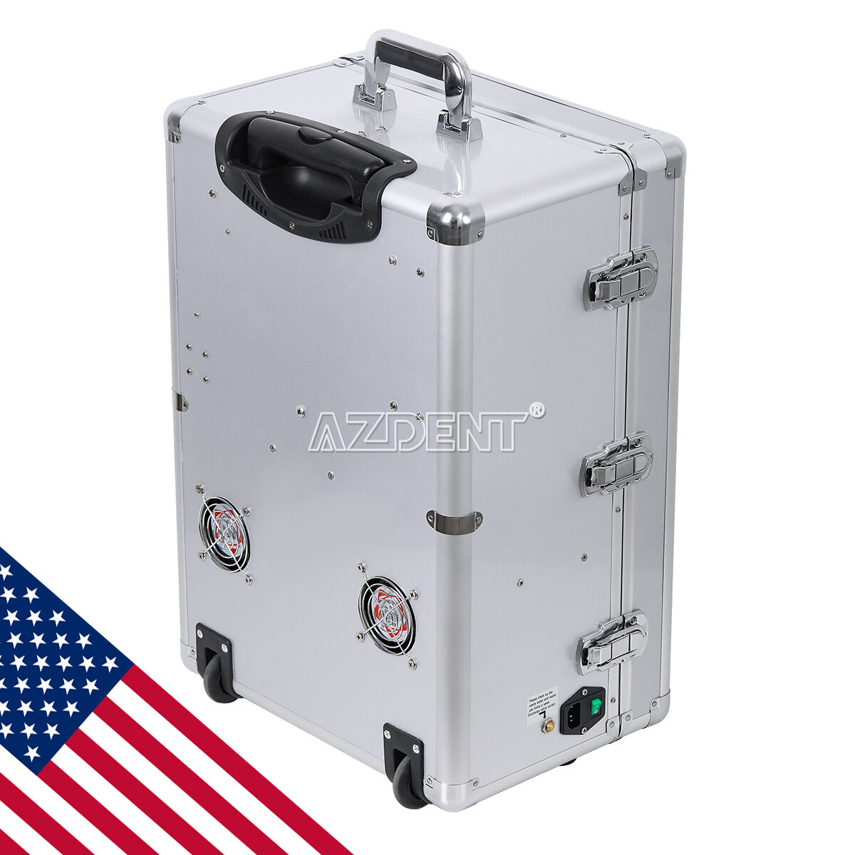 Dental Mobile Delivery Unit Air Compressor Suction System / Handpiece Kit 4Hole