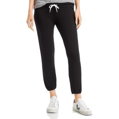 Monrow Womens Black Drawstring Joggers Lounge Sweatpants S BHFO 9630