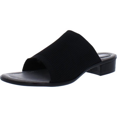 

Женские сандалии David Tate Minty Black Slide Sandals Shoes 9 Narrow (AA,N) BHFO 9510, Черный