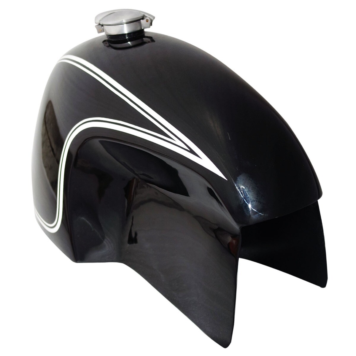 Fits BMW Hoske Heinrich Black Painted Fuel Petrol Tank With Cap 