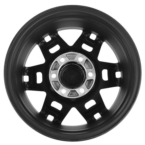 NRG RST-006TL Steering Wheel (350mm / 3in. Deep) Blk Leather