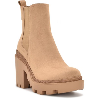 

Женские ботинки челси Nine West Forme Tan Chelsea 7,5 Medium (B,M) BHFO 4095, Light natural, Forme
