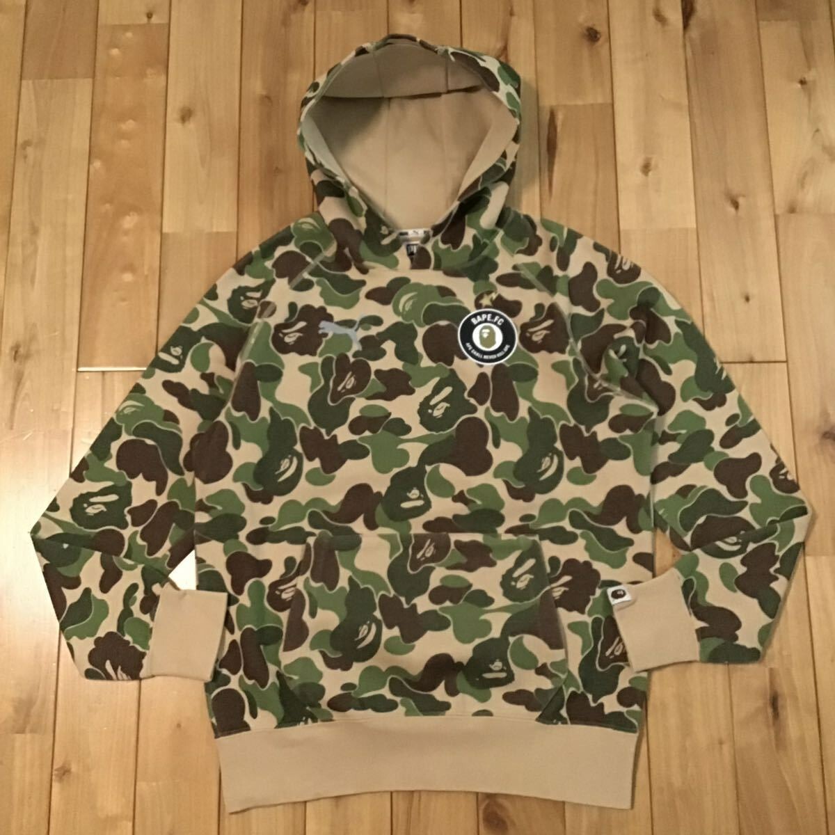 【 BAPE X BAYC 】CAMO PULLOVER HOODIE BAPE x BAYC Camo Pullover Hoodie Green Men's - FW23 - US