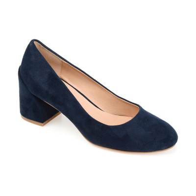 

Женские модельные туфли Michelle из искусственной замши Journee Collection на блочном каблуке BHFO 0892, Michelle