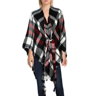 Женский многослойный кардиган Modena из ч/б трикотажа с открытой передней частью O/S BHFO 7611