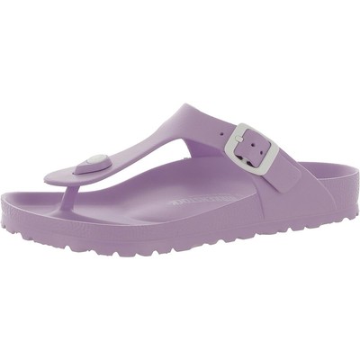 

Женские сандалии Birkenstock Gizeh EVA фиолетового цвета с ремешками 37 Medium (B,M) BHFO 4345, Light purple, Gizeh EVA