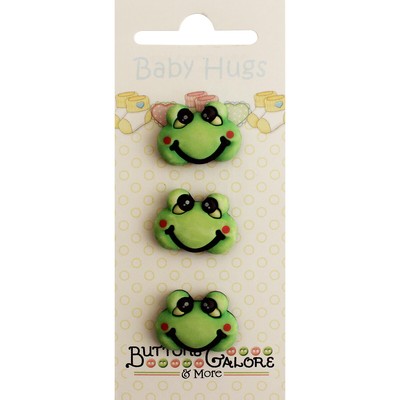 Buttons Galore BH-120 Baby Hugs Buttons-Froggy