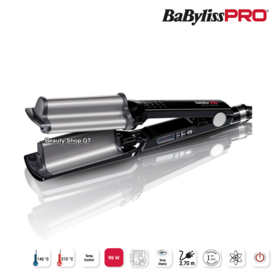 Crimping waver iron Babyliss Pro Ionic 3D Hi Def Waver BAB2469TTE 3030050072068 eBay