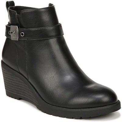 Обувь Dr. Scholls Женские ботильоны Camille черного цвета 7.5 Medium (B,M) BHFO 9949
