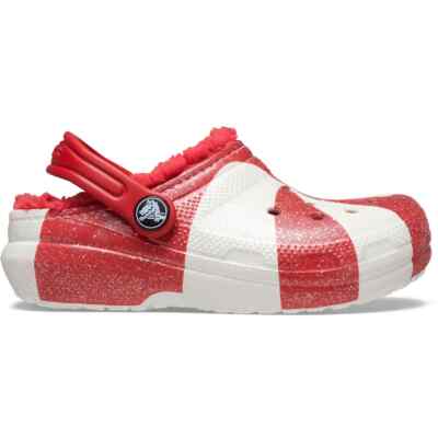 Тапочки для малышей Crocs - Классические праздничные сабо на подкладке, Детские тапочки