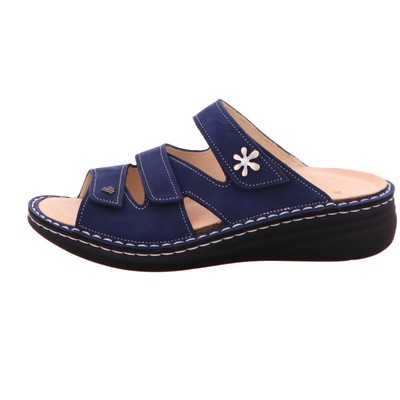 FINN COMFORT FINN COMFORT PANTOLETTEN DAMEN BLAU NEU & OVP 798169