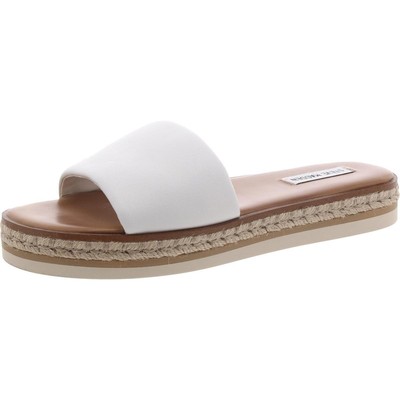 Женские эспадрильи-слипоны Steve Madden Enough White 9 Medium (B,M) BHFO 6368