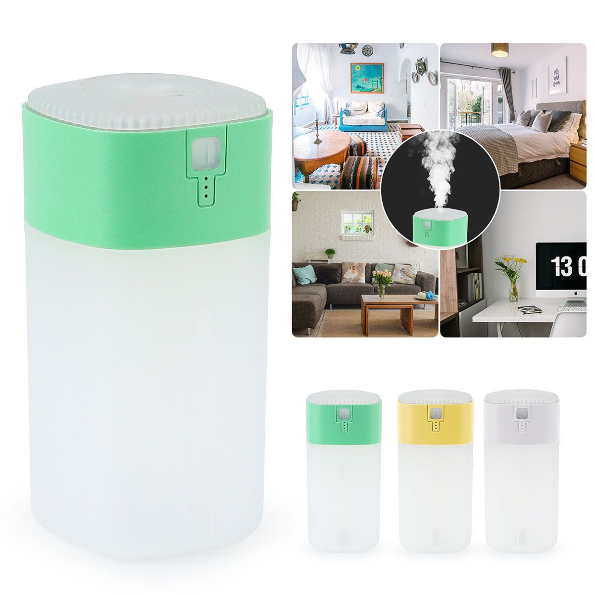 Essential Oil Diffuser Led Aromatherapy For Bedroom