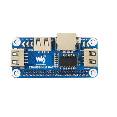 Raspberry Pi 4/Zero W USB to Ethernet RJ45 network port USB HUB hub splitter