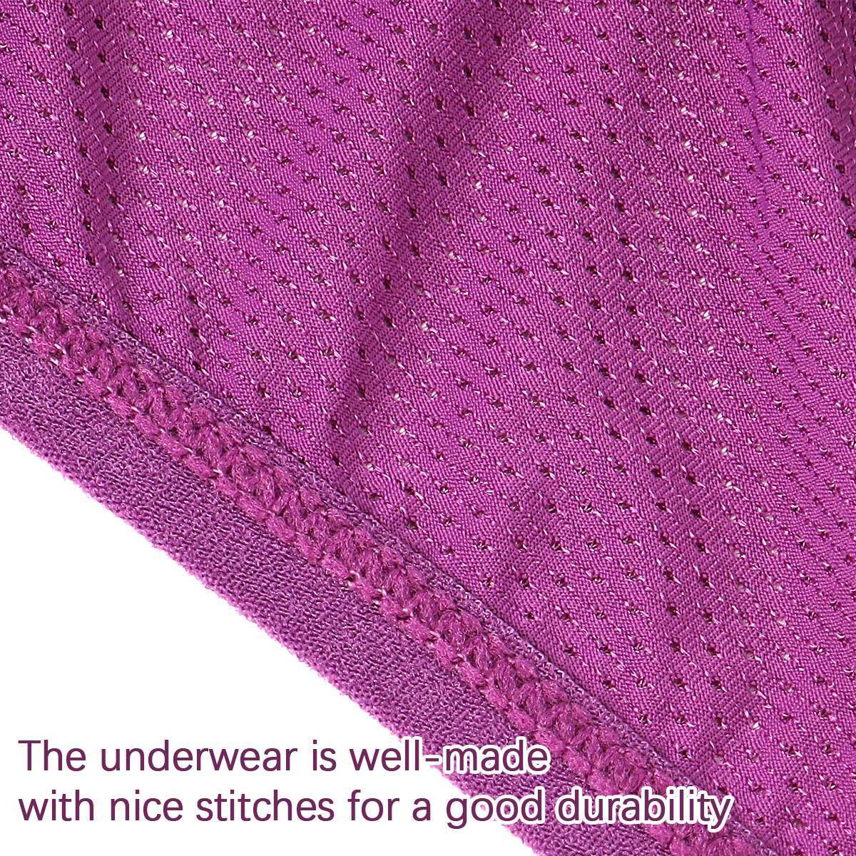 4 Pack Womens Girls Period Panties Leak-Proof Stretch Briefs Menstrual Underwear