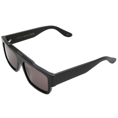 GUCCI GUCCI GREY BROWLINE MEN'S SUNGLASSES GG1460S 006 56 GG1460S 006 56