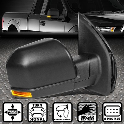 ДЛЯ 15-18 FORD F-150 PICKUP TRUCK С РУЧНЫМ УПРАВЛЕНИЕМ В СТИЛЕ OE ПРАВОЕ ЗЕРКАЛО СО СТОРОНЫ ПАССАЖИРА